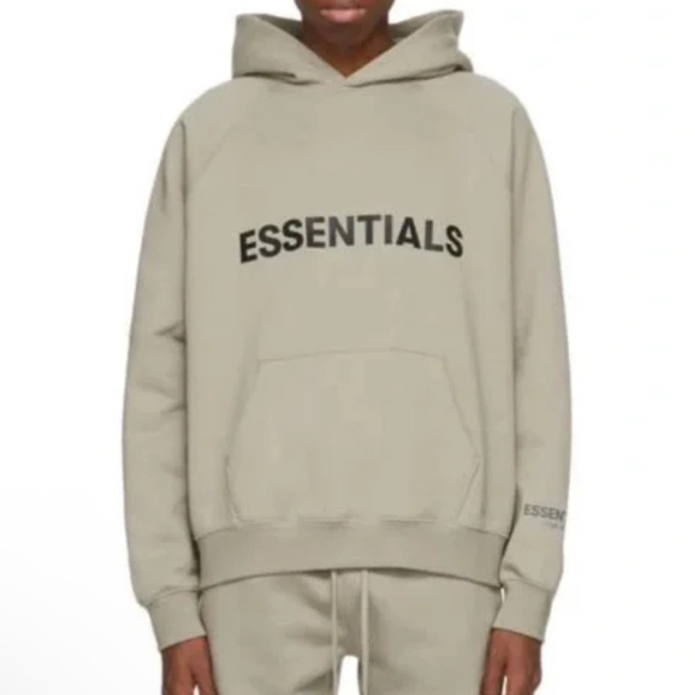 Essentials Fear of God Hoodie‎ Khaki Size M